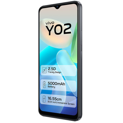 Мобільний телефон Vivo Y02 2/32GB Cosmic Grey-32-зображення