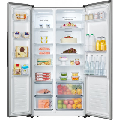 Холодильник HEINNER HSBS-520NFXF+-7-зображення