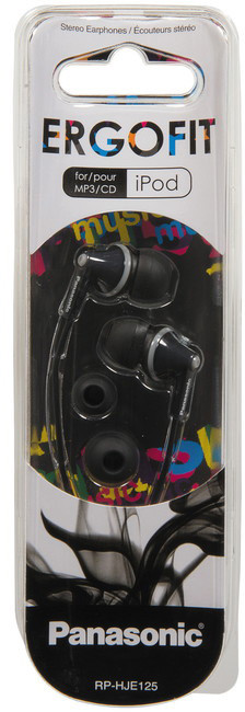 Навушники Panasonic RP-HJE125E-K-5-зображення