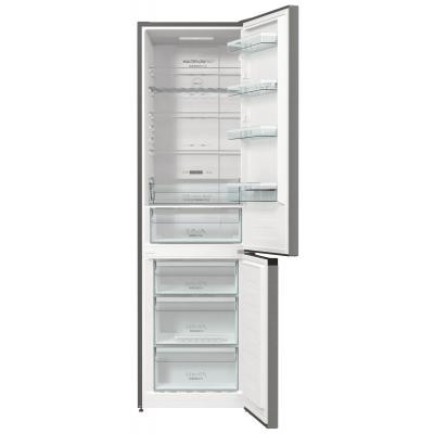 Холодильник з нижн. мороз. камерою Gorenje NRK6202AXL4, 200х60х60см, 2 двері, 235( 96)л, А++, Total NF , Зона св-ті, Зовн. Диспл-27-зображення