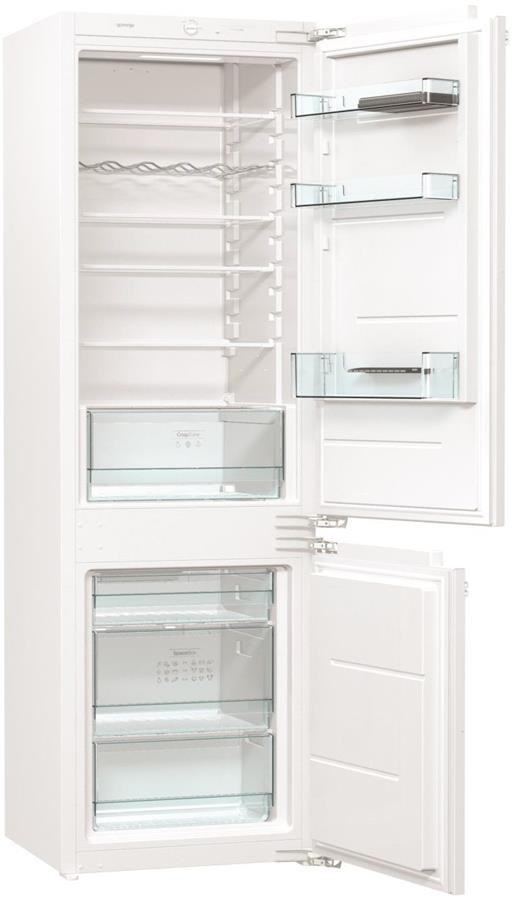 Вбуд. холодильник з мороз. камерою Gorenje RKI2181E1, 177х55х54см, 2 двері, 189( 71)л, А+, FrostLess , Зона св-ті, Білий-9-зображення
