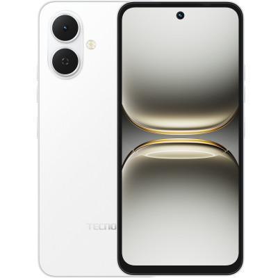 Смартфон TECNO Spark Go 2 (KM4) 6.67" 4/128ГБ, 2SIM, 5000мА•ч, Veil White-18 Смартфон TECNO Spark Go 2 (KM4) 6.67" 4/128ГБ, 2SIM, 5000мА•ч, Veil White-18-изображение