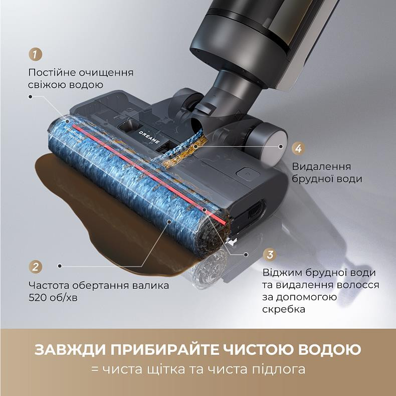 Моющий пылесос Dreame G10 PRO-27 Моющий пылесос Dreame G10 PRO-27-изображение