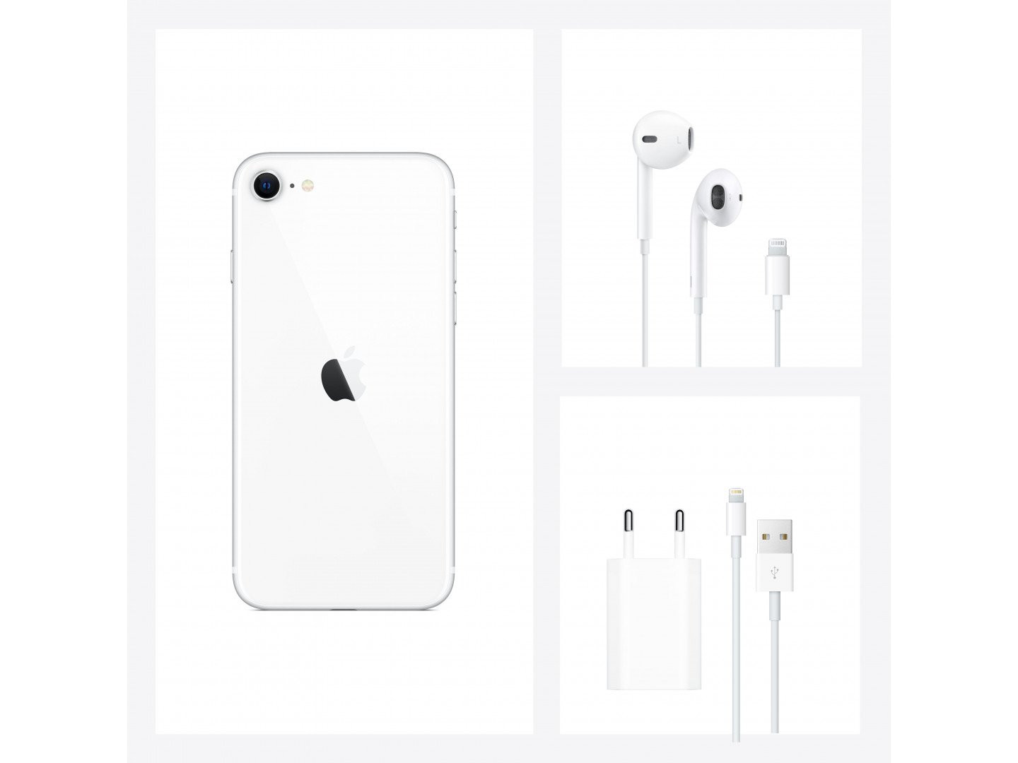 Смартфон Apple iPhone SE II 2020 64Gb White-16-зображення