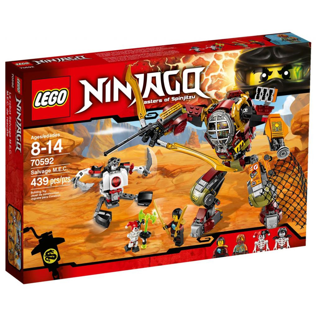 Детские конструкторы Конструктор LEGO Ninjago Робот-спасатель Ронина  (70592)купить по низкой цене в интернет магазине VOLTI - отзывы, бесплатная  доставка, рассрочка на 30 месяцев