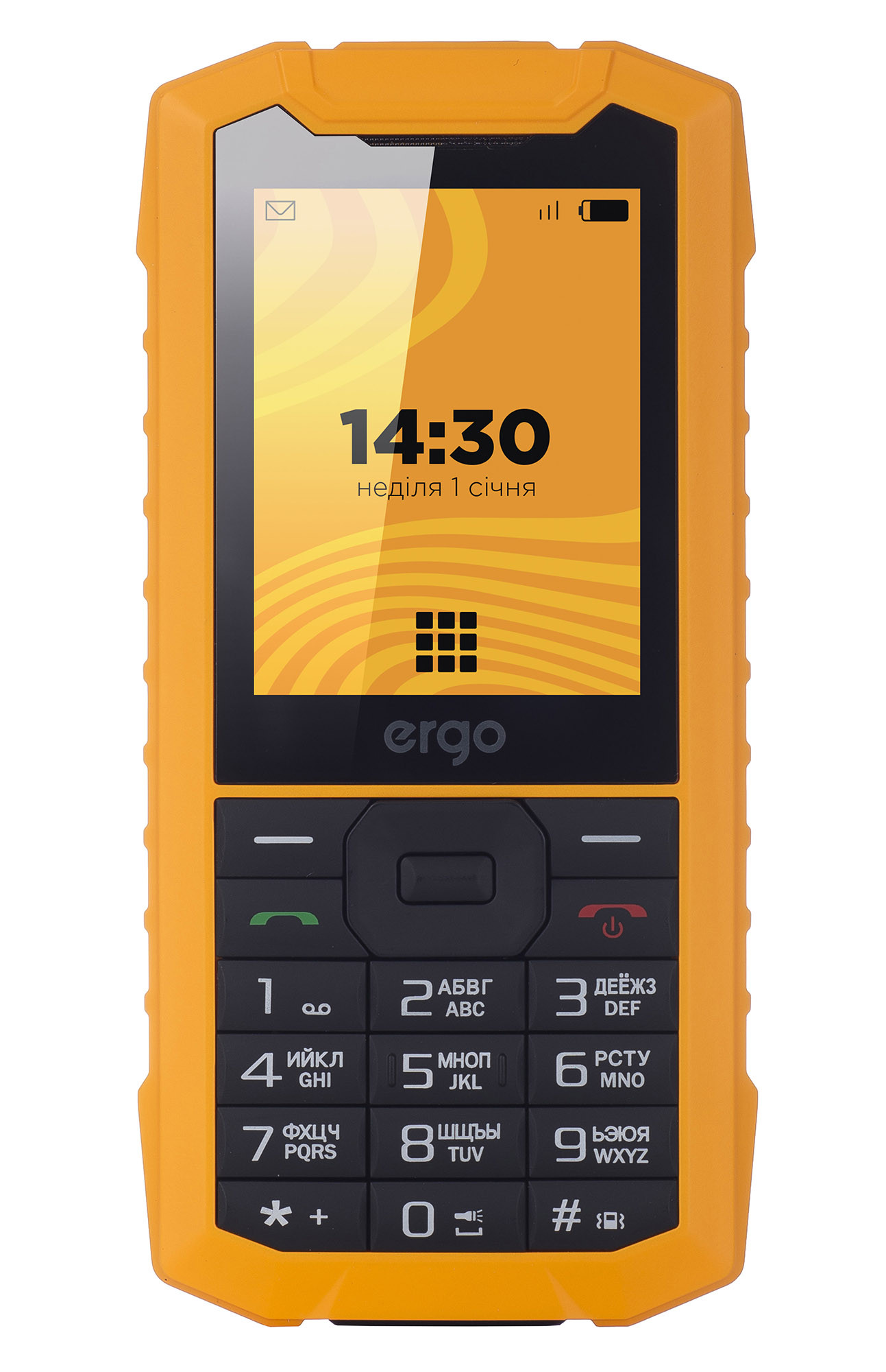 Мобильные телефоны Мобильный телефон ERGO F245 Strength Dual Sim Yellow  blackкупить по низкой цене в интернет магазине VOLTI - отзывы, бесплатная  доставка, рассрочка на 30 месяцев