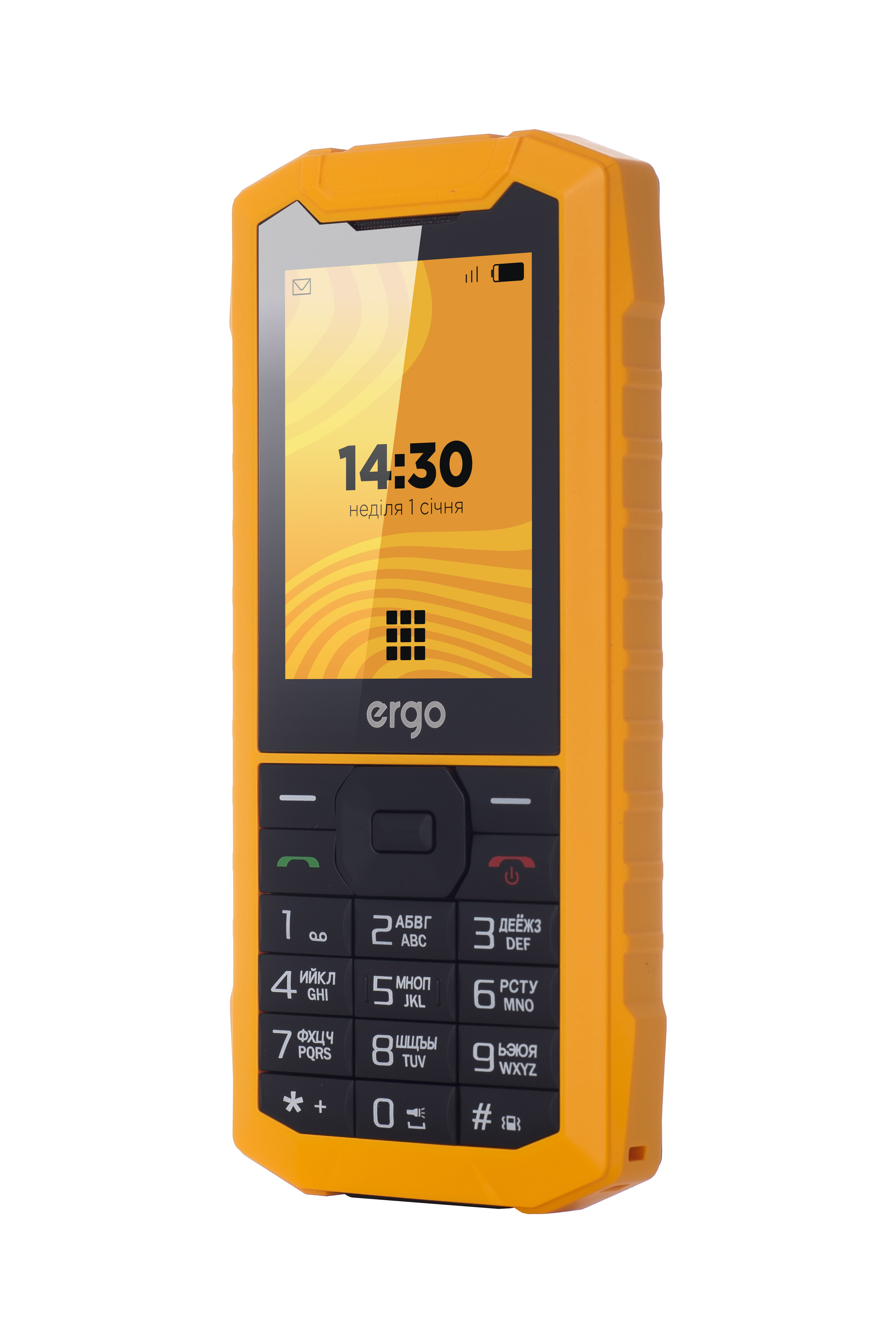 Мобильные телефоны Мобильный телефон ERGO F245 Strength Dual Sim Yellow  blackкупить по низкой цене в интернет магазине VOLTI - отзывы, бесплатная  доставка, рассрочка на 30 месяцев