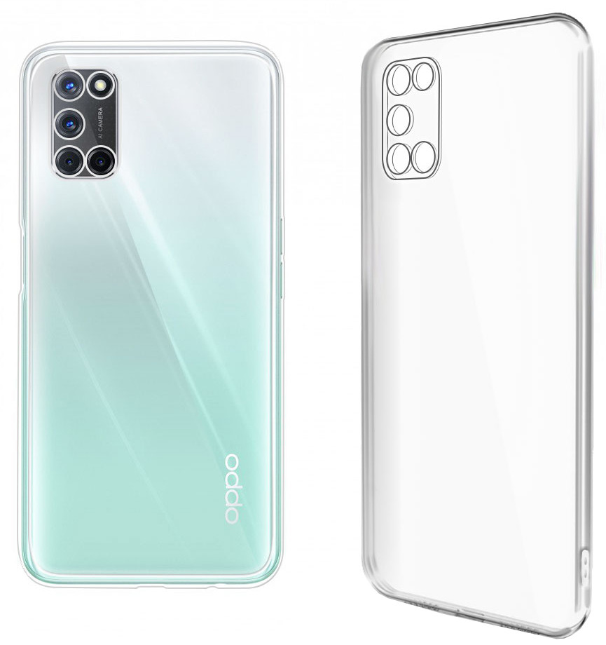 Чехлы для смартфонов Чехол Global Case (TPU) Extra Slim для Oppo A52  (Светлый) (1283126504839)купить по низкой цене в интернет магазине VOLTI -  отзывы, бесплатная доставка, рассрочка на 30 месяцев