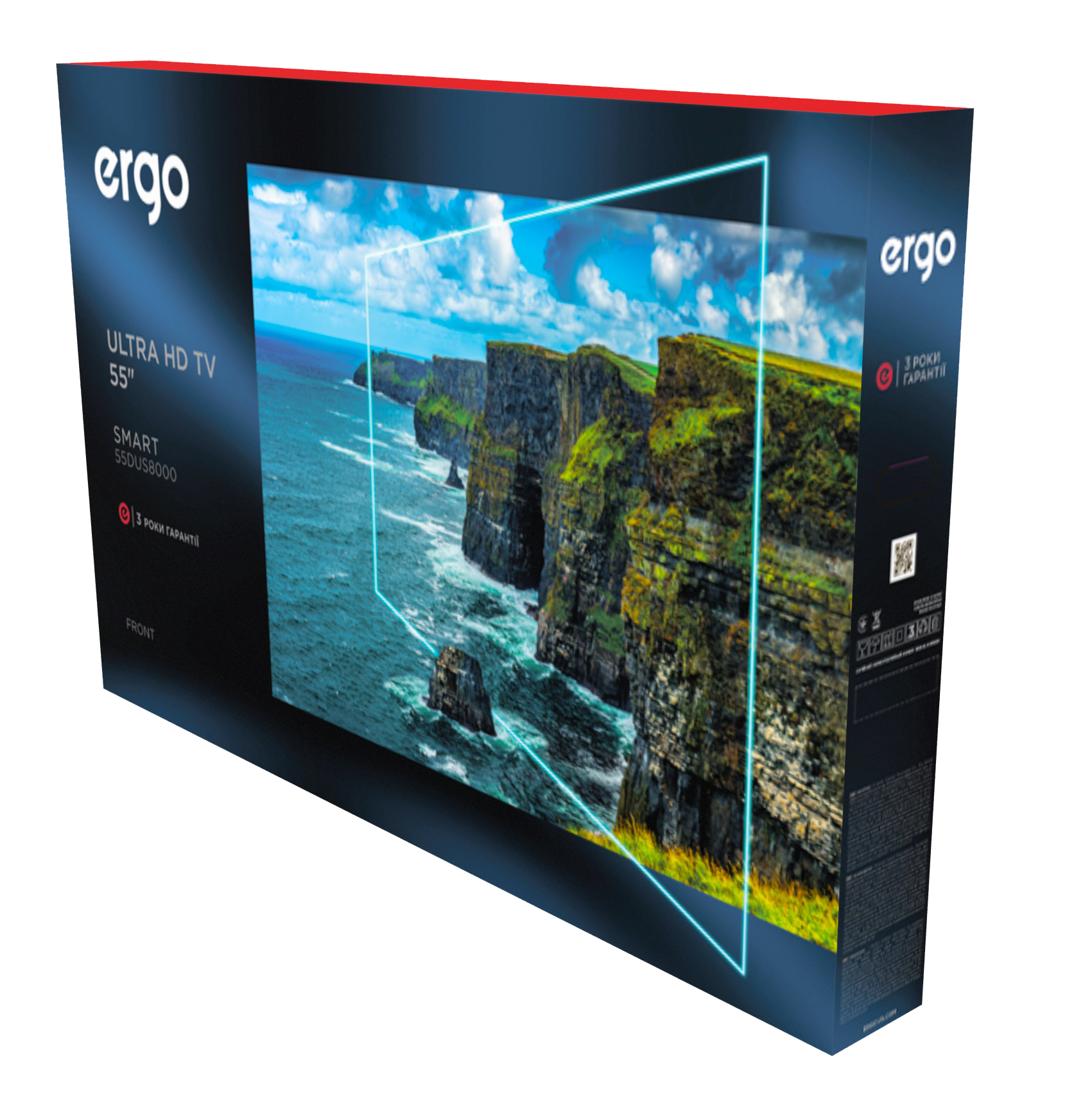 LED-телевізор ERGO 55DUS8000-29-зображення