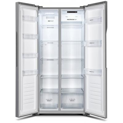 Холодильник SBS Gorenje NRS8181KX, 185х63х83см, 2 двері, 264( 164)л, А+, NF+ , Зона св-ті, Зовн. Диспл, Сріблястий-9-зображення