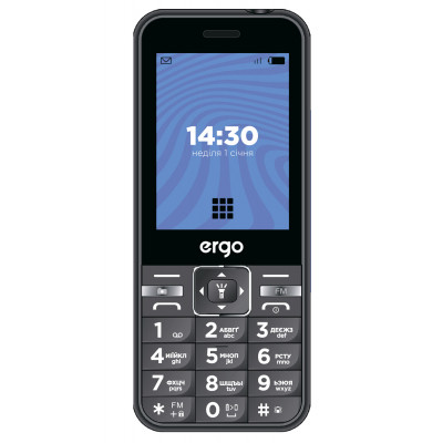 Мобільний телефон Ergo E281 Black-2-зображення