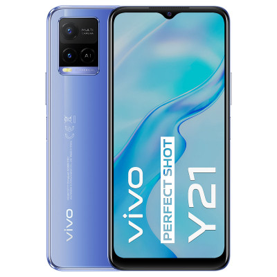 Мобільний телефон Vivo Y21 4/64GB Metallic Blue-20-зображення