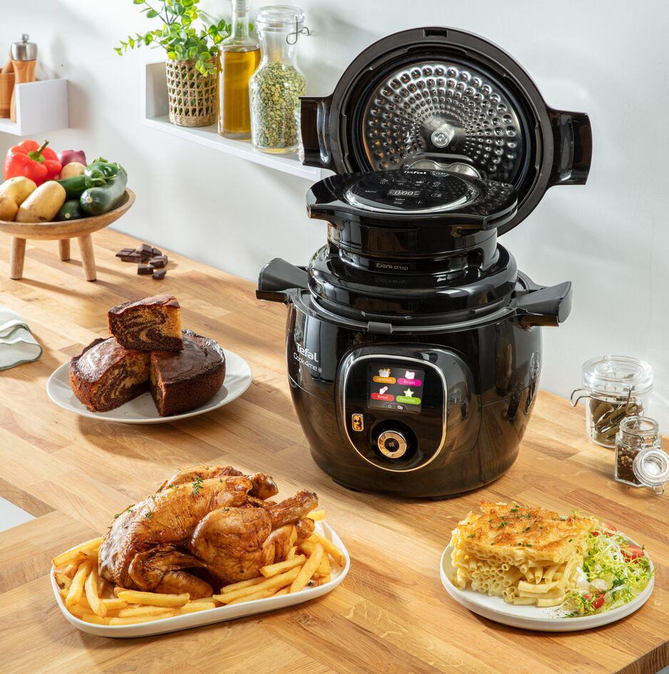 Мультиварки Насадка для мультиварки Tefal EY150830купить по низкой цене в  интернет магазине VOLTI - отзывы, бесплатная доставка, рассрочка на 30  месяцев