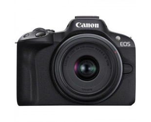 Цифровий фотоапарат Canon EOS R50 + RF-S 18-45 IS STM Black (5811C033)-42 Цифровий фотоапарат Canon EOS R50 + RF-S 18-45 IS STM Black (5811C033)-42-зображення