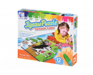 Пазл-раскраска Same Toy Ферма 2158Ut-16-изображение