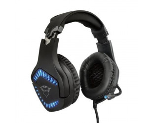 Гарнітура Trust GXT 460 Varzz Illuminated Multiplatform Gaming Headset BLACK-40 Гарнітура Trust GXT 460 Varzz Illuminated Multiplatform Gaming Headset BLACK-40-зображення