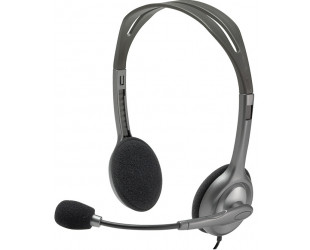 Наушники Logitech H110 Stereo Headset with 2*3pin jacks (981-000271)-28-изображение