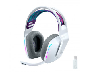 Навушники Logitech G733 Lightspeed Wireless RGB Gaming Headset White (981-000883)-31-зображення