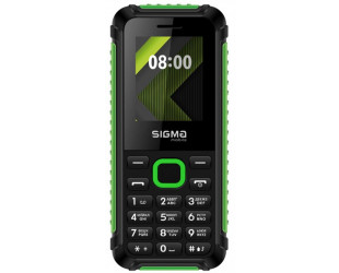 Мобільний телефон Sigma X-style 18 Track Black/Green-42 Мобільний телефон Sigma X-style 18 Track Black/Green-42-зображення