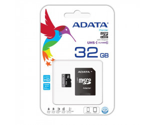 Карта пам'яті ADATA microSDHC 32GB UHS-I + SD adapter Class 10-4-зображення