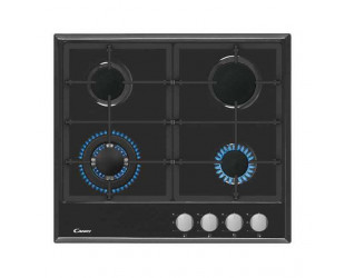 Варильна поверхна газова Candy CSG64SWGN 4-конф/Чавун/упр.фронт/механiчна/чорний-4-изображение