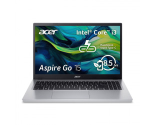 Ноутбук Acer Aspire Go AG15-31P 15.6" FHD IPS, Intel i3-N305, 16GB, F512GB, UMA, Lin, сріблястий-25-зображення