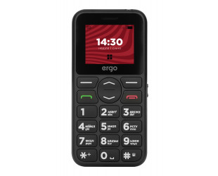 Мобільний телефон ERGO R181 Dual Sim Black-36 Мобільний телефон ERGO R181 Dual Sim Black-36-зображення