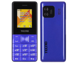 Мобільний телефон TECNO T301 1.77" 2SIM, 1150мА•год, синій-34 Мобільний телефон TECNO T301 1.77" 2SIM, 1150мА•год, синій-34-зображення