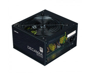 Блок живлення Zalman Decamax  (500W) 85%, 80 Plus, 120мм, 1xMB 24pin(20+4), 1xCPU 8pin(4+4), 3xMolex, 4xSATA, 2xPCIe 8pin(6+2)-16-зображення