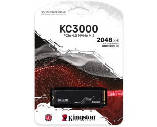 Накопичувач SSD Kingston M.2 2TB PCIe 4.0 KC3000-4-зображення