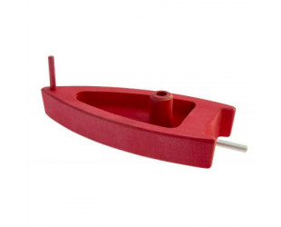 Шлюпка nic деревянная красная NIC526460-19-изображение