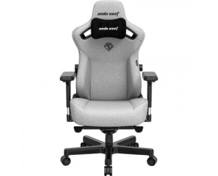 Крісло ігрове Anda Seat Kaiser 3 Fabric Size L Grey (AD12YDC-L-01-G-PV/F)-177 Крісло ігрове Anda Seat Kaiser 3 Fabric Size L Grey (AD12YDC-L-01-G-PV/F)-177-зображення