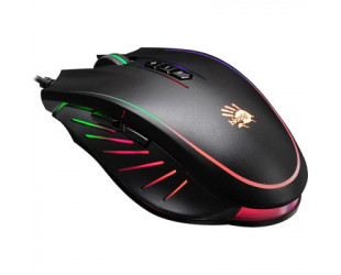 Мышка A4Tech Bloody Q81 Neon XGlide Curve Black-13-изображение
