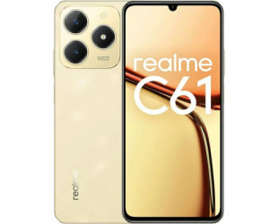 Мобільний телефон realme C61 6/128GB Sparkle Gold-34-зображення