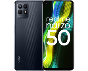 Смартфон Realme Narzo 50 4/128GB Dual Sim Black-17 Смартфон Realme Narzo 50 4/128GB Dual Sim Black-17-зображення