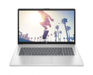 Ноутбук HP 17-cn2020ua 17.3" FHD IPS AG,Intel i5-1235U, 16GB, F512GB, UMA, DOS, сріблястий-16-зображення