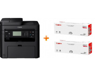 Багатофункціональний пристрій Canon i-SENSYS MF237w c Wi-Fi + 2 картриджа (1418C170)-31-зображення
