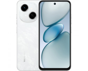 Смартфон TECNO Spark Go 1 (KL4) 6.67" 3/128ГБ, 2SIM, 5000мА•год, Glittery White-25 Смартфон TECNO Spark Go 1 (KL4) 6.67" 3/128ГБ, 2SIM, 5000мА•год, Glittery White-25-зображення