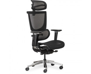 Офісне крісло Mealux S8 Air Black (HF-S8P M/B)-25-зображення