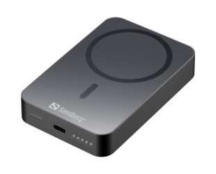 Батарея універсальна Sandberg 10000mAh 20W Magnetic Wireless Qi 15W (420-97)-116 Батарея універсальна Sandberg 10000mAh 20W Magnetic Wireless Qi 15W (420-97)-116-зображення