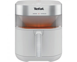 Мультипіч Tefal Easy Fry Infrared, 1500Вт, чаша-7л, сенсорне керув., 8 програм, з віконцем, пластик, світло-сірий-16-зображення