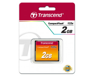 Карта памяти Transcend  2GB CF 133X-4 Карта памяти Transcend  2GB CF 133X-4-изображение
