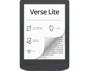 Электронная книга Pocketbook 619 Verse Lite, Midnight Grey (PB619-T-CIS)-183 Электронная книга Pocketbook 619 Verse Lite, Midnight Grey (PB619-T-CIS)-183-изображение