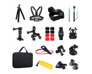 Екшн-камера AIRON ProCam 7 Black: Набір для блогера 30 в 1 з аксесуарами-34 Екшн-камера AIRON ProCam 7 Black: Набір для блогера 30 в 1 з аксесуарами-34-зображення