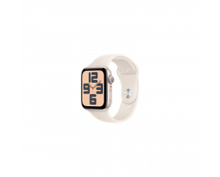 Смарт-годинник Apple Watch SE 2024 GPS 44mm Starlight Alum Starlight Sp/b - S/M (MXEU3QH/A)-49 Смарт-годинник Apple Watch SE 2024 GPS 44mm Starlight Alum Starlight Sp/b - S/M (MXEU3QH/A)-49-зображення