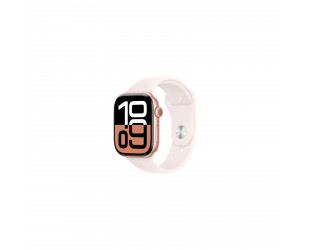 Смарт-годинник Apple Watch Series 10 GPS 46mm Rose Gold Alum Light Blush Sp/b - S/M (MWWT3QH/A)-46 Смарт-годинник Apple Watch Series 10 GPS 46mm Rose Gold Alum Light Blush Sp/b - S/M (MWWT3QH/A)-46-зображення