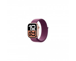 Смарт-годинник Apple Watch Series 10 GPS 42mm Rose Gold Alum Plum Sp/Loop (MWWK3QH/A)-42 Смарт-годинник Apple Watch Series 10 GPS 42mm Rose Gold Alum Plum Sp/Loop (MWWK3QH/A)-42-зображення