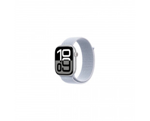 Смарт-годинник Apple Watch Series 10 GPS 46mm Silver Alum Blue Cloud Sp/Loop (MWWN3QH/A)-43 Смарт-годинник Apple Watch Series 10 GPS 46mm Silver Alum Blue Cloud Sp/Loop (MWWN3QH/A)-43-зображення