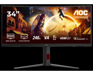 Монiтор 34" AOC CU34G4Z Black-40-зображення