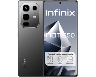 Мобильный телефон Infinix Note 50 8/256Gb Shadow Black (4894947066412)-4 Мобильный телефон Infinix Note 50 8/256Gb Shadow Black (4894947066412)-4-изображение
